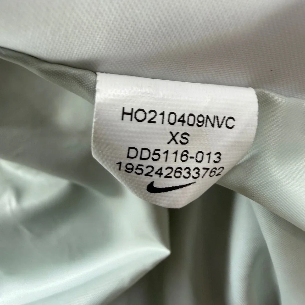 Nike Sportswear Women's Faux Fur Full-Zip Hoodie Sage Green DD5116-013 XS - Picture 6 of 11